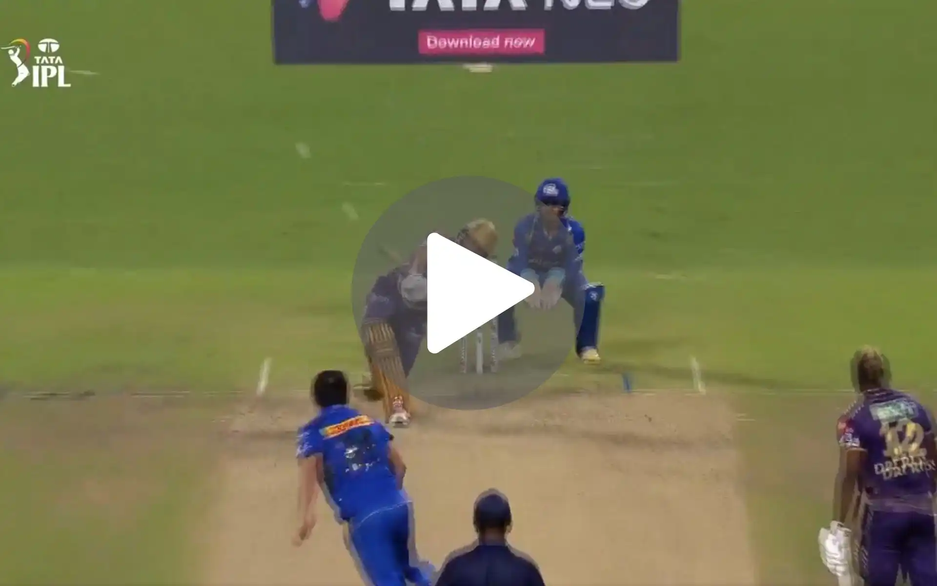 [Watch] Rinku Singh Opens His Account With 2nd Ball Six Off Piyush Chawla